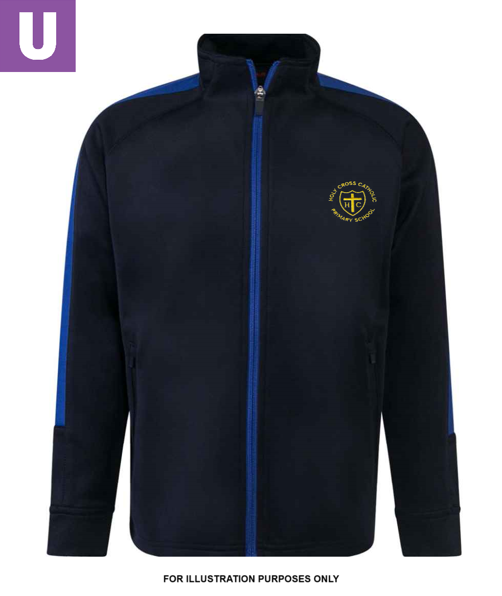 NEW Holy Cross P.E. Track Top with logo