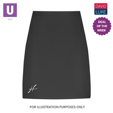 Load image into Gallery viewer, Hathaway Academy Straight School Skirt with logo