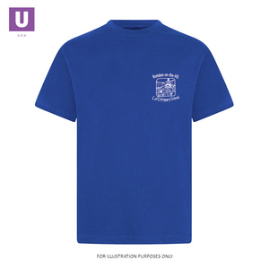 Horndon-on-the-Hill Primary Royal P.E. T-Shirt with logo