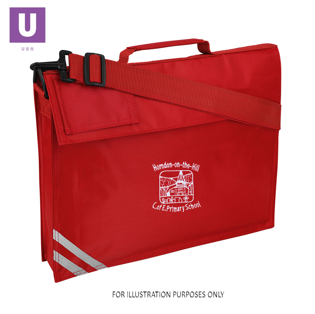 Horndon-on-the-Hill Primary Premium Book Bag with logo