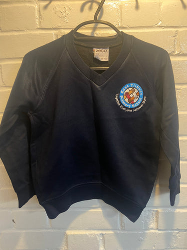 Pre-Loved East Tilbury V-Neck Sweatshirt