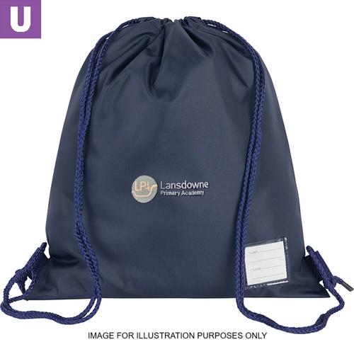 Lansdowne Primary P.E. Bag with logo