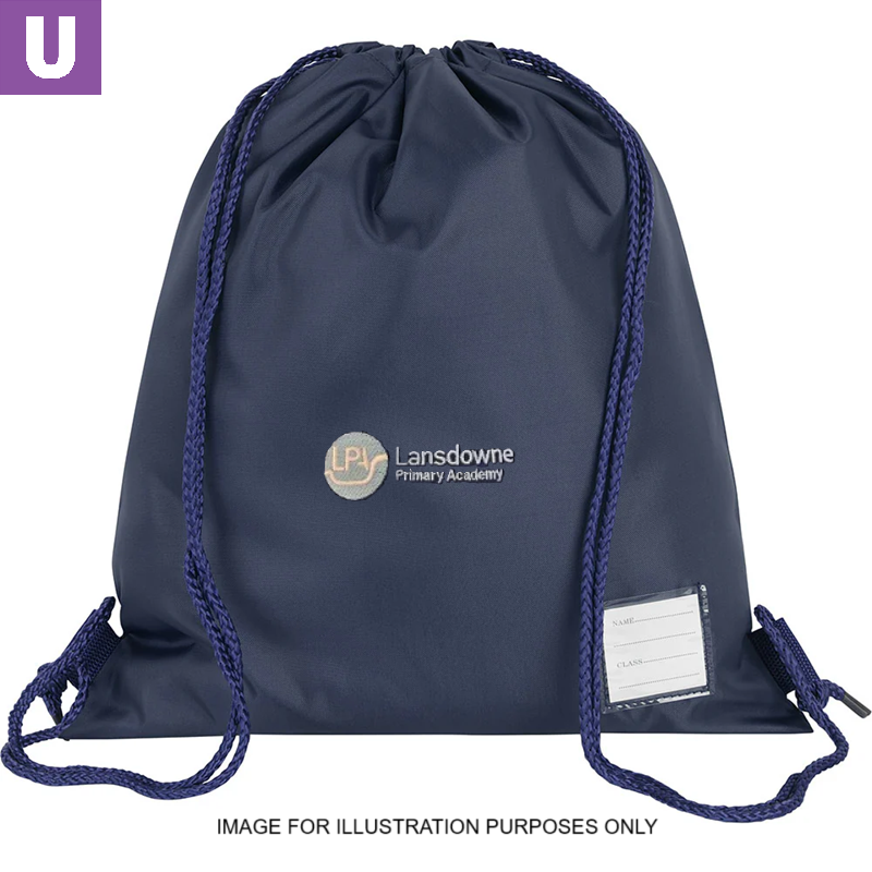 Lansdowne Primary P.E. Bag with logo