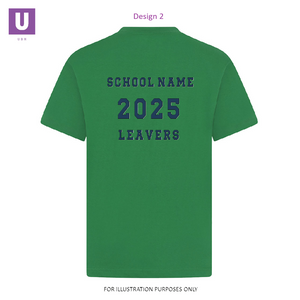 Personalised Individual Leavers T-Shirts