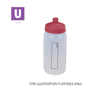 Laden Sie das Bild in den Galerie-Viewer, EcoPure Maroon Water Bottle With Dust Cap 500ml