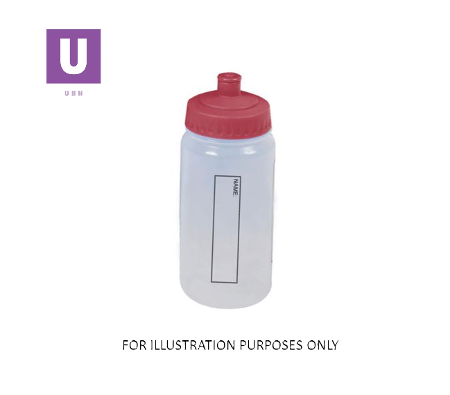 EcoPure Maroon Water Bottle With Dust Cap 500ml