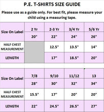 Load image into Gallery viewer, Stanford-le-Hope Primary Navy P.E. Crew Neck T-Shirt with logo