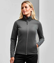 Laden Sie das Bild in den Galerie-Viewer, Ladies Grey Premier Spun Dyed Sustainable Zip Through Sweat Jacket