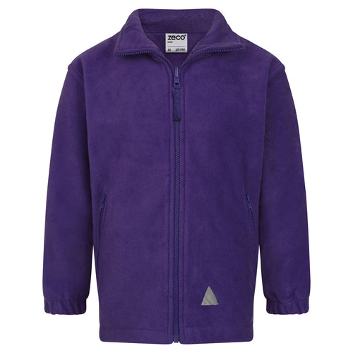 Purple Polar Fleece Jacket