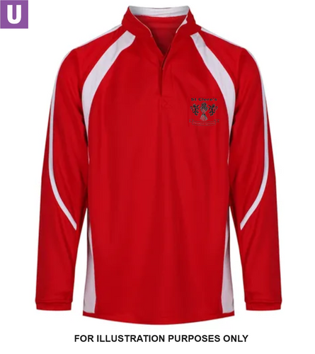 St Cleres 'Gordon' Rugby Shirt with logo
