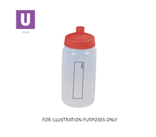 Laden Sie das Bild in den Galerie-Viewer, EcoPure Red Water Bottle With Dust Cap 500ml