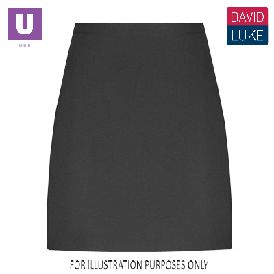 Black Girls Senior School Skirt