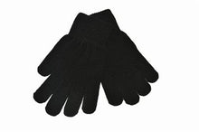 Load image into Gallery viewer, Black Stretch Gloves