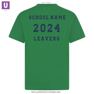 Personalised Individual Leavers T-Shirts