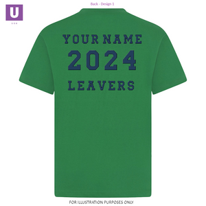 Personalised Individual Leavers T-Shirts