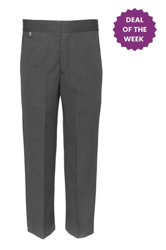 Boys Grey Inno Slim Fit Trouser