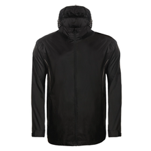 Load image into Gallery viewer, Black Performance Rain Jacket