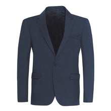 Load image into Gallery viewer, Boys Banner Navy Signature Jacket
