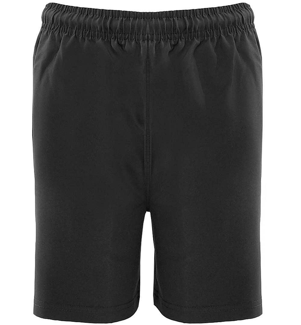 Black Essentials P.E. Shorts