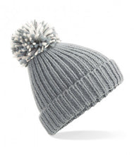 Load image into Gallery viewer, Beechfield Shimmer Pom Pom Beanie