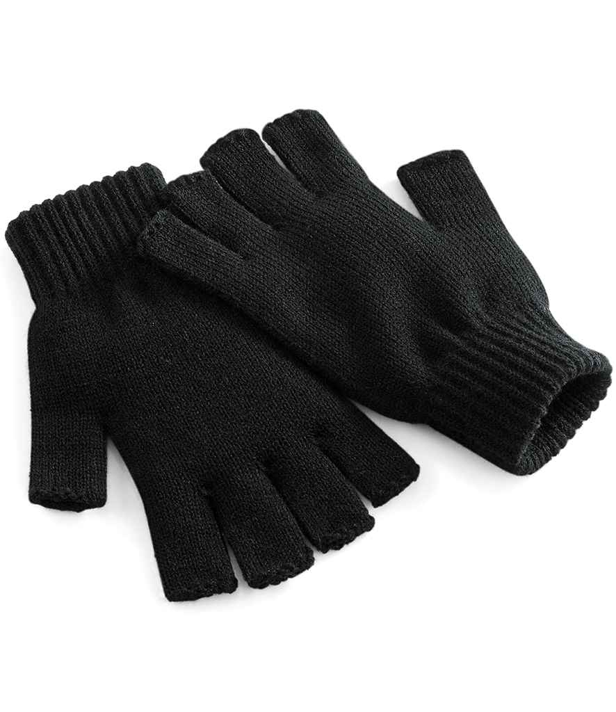 Black Beechfield Fingerless Gloves