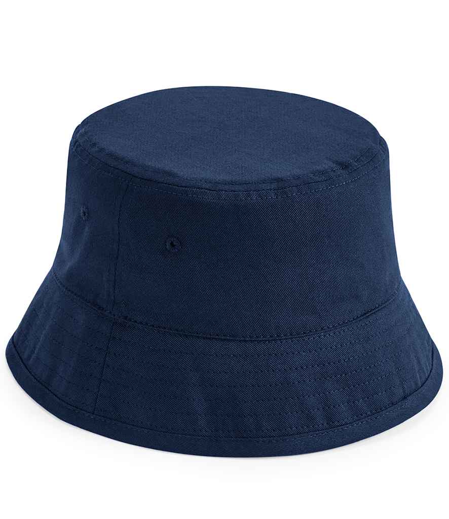 Beechfield Kids Organic Cotton Navy Bucket Hat