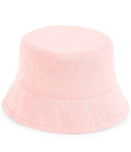 Laden Sie das Bild in den Galerie-Viewer, Beechfield Kids Organic Cotton Powder Pink Bucket Hat
