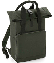 Load image into Gallery viewer, BagBase Twin Handle Roll-Top Backpack