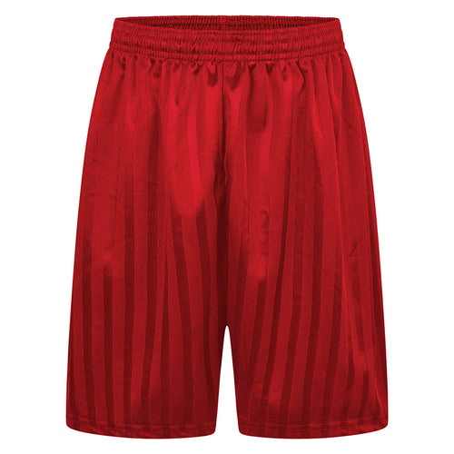 Red Shadow Stripe P.E. Shorts