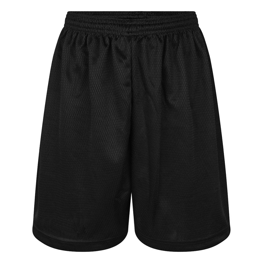 Black Mesh Honeycomb P.E. Shorts – Uniforms By Niki