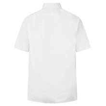 Laden Sie das Bild in den Galerie-Viewer, Boys White Easy Care Short Sleeve Shirt (Twin Pack)