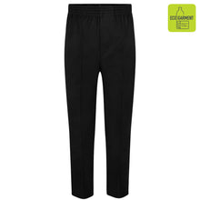 Load image into Gallery viewer, Boys Black Full Elastic Pull-Up Trouser