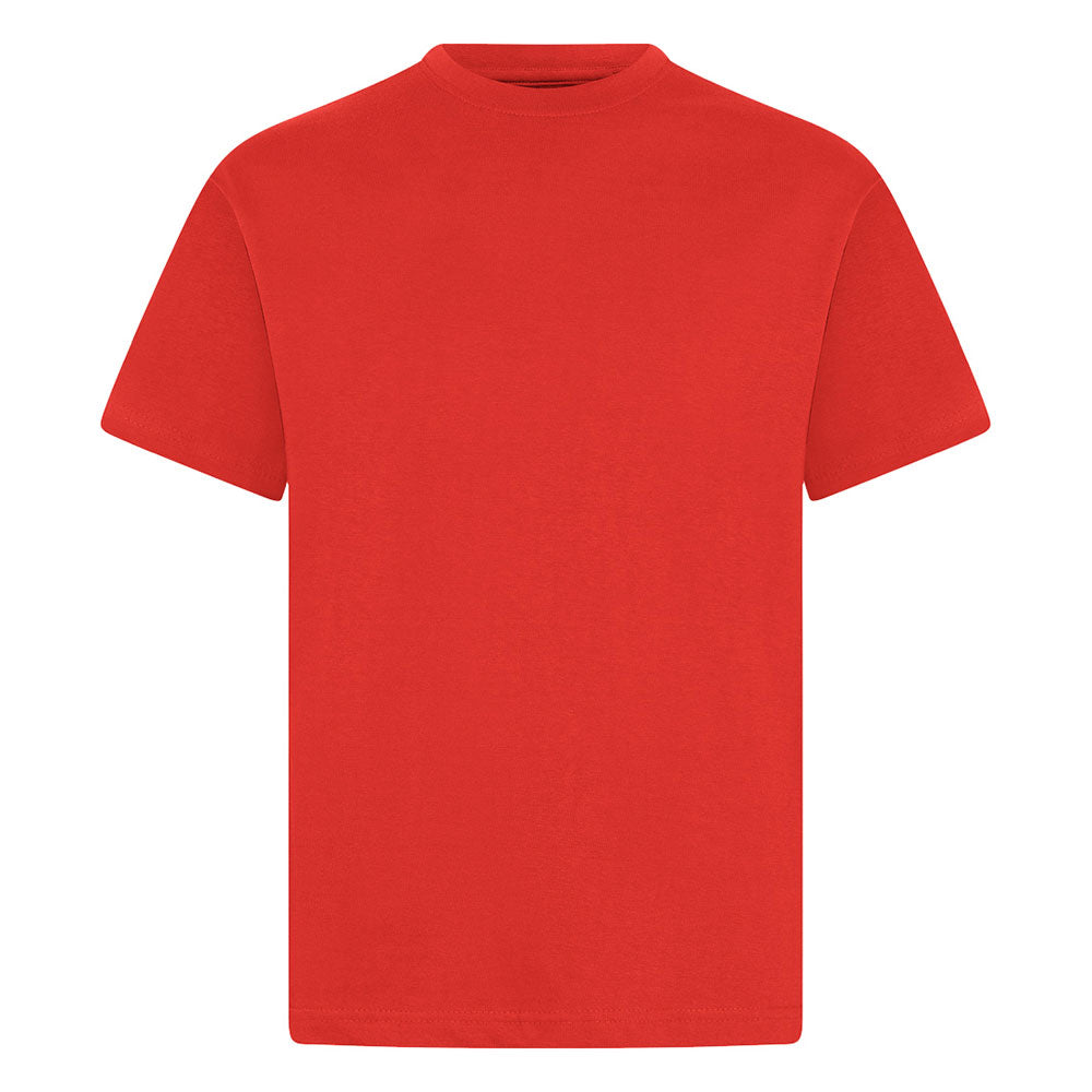 Red P.E. Crew Neck T-Shirt