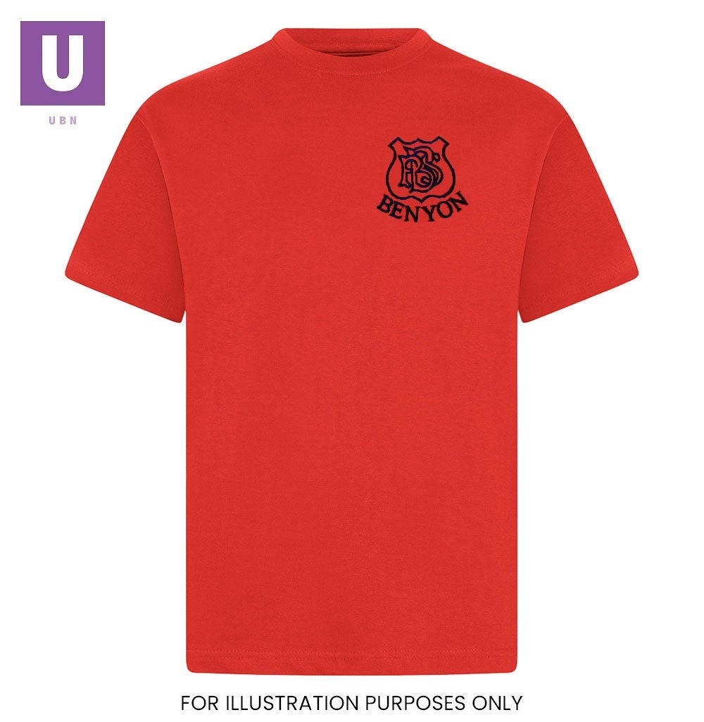 Benyon Primary P.E. T-Shirt with logo