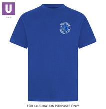 Load image into Gallery viewer, Corringham Primary P.E. T-Shirt with logo