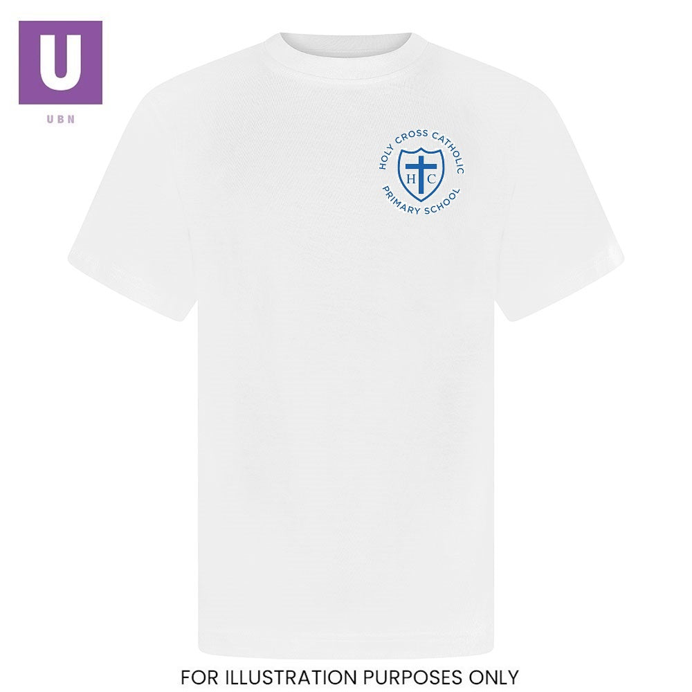 Holy Cross Primary P.E. T-Shirt with logo