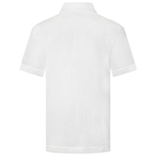 Load image into Gallery viewer, St Mary&#39;s Primary White P.E. Polo Shirt with logo