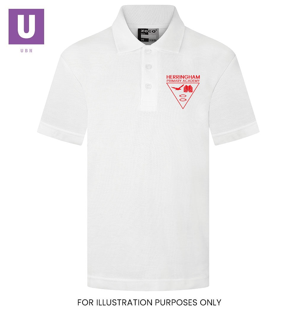 Herringham Primary Academy Polo Shirt with logo