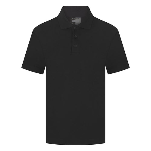 Black Unisex Polo Shirt