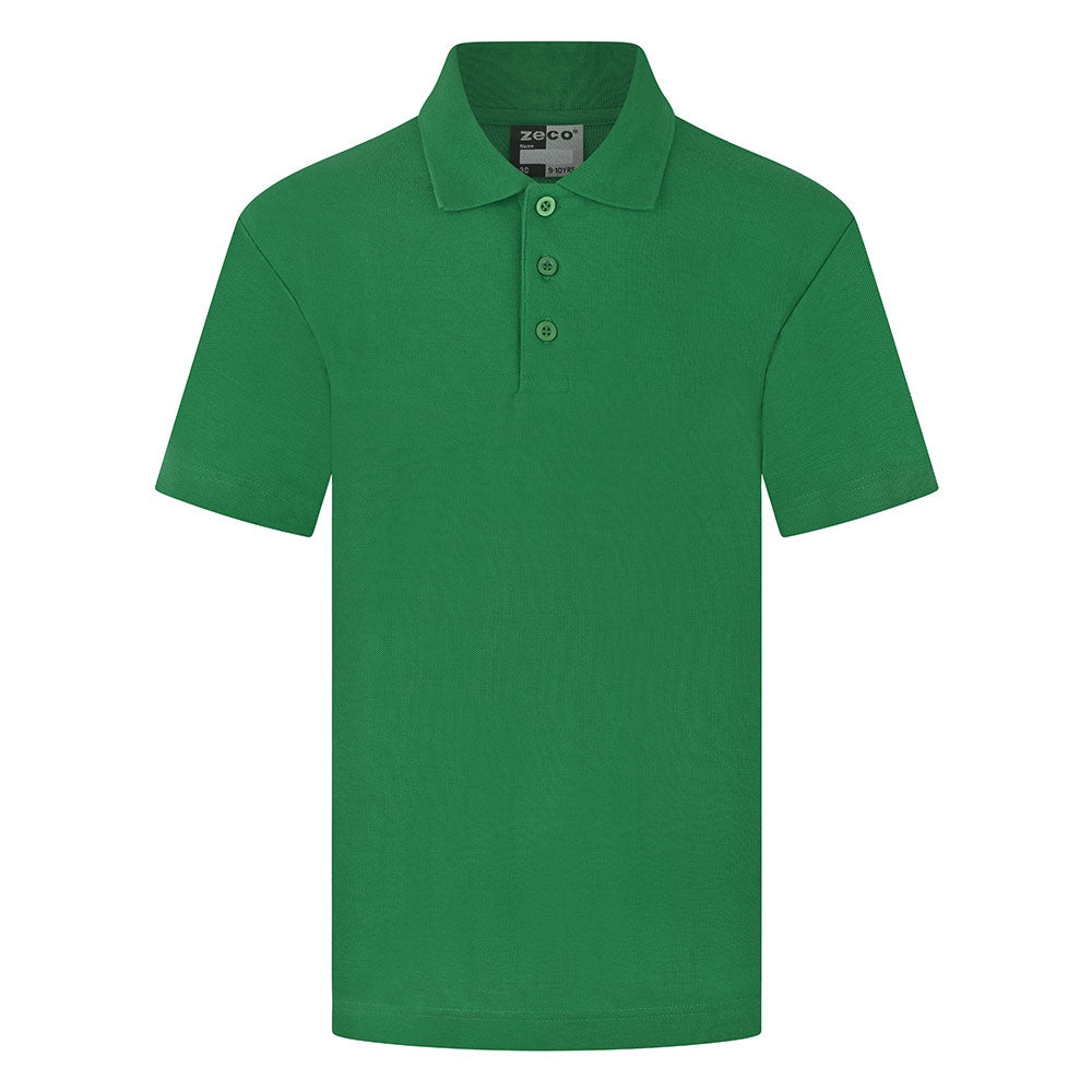 Emerald Green Unisex Polo Shirt