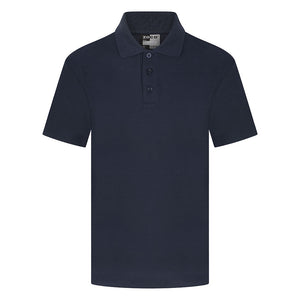 Navy Blue Unisex Polo Shirt