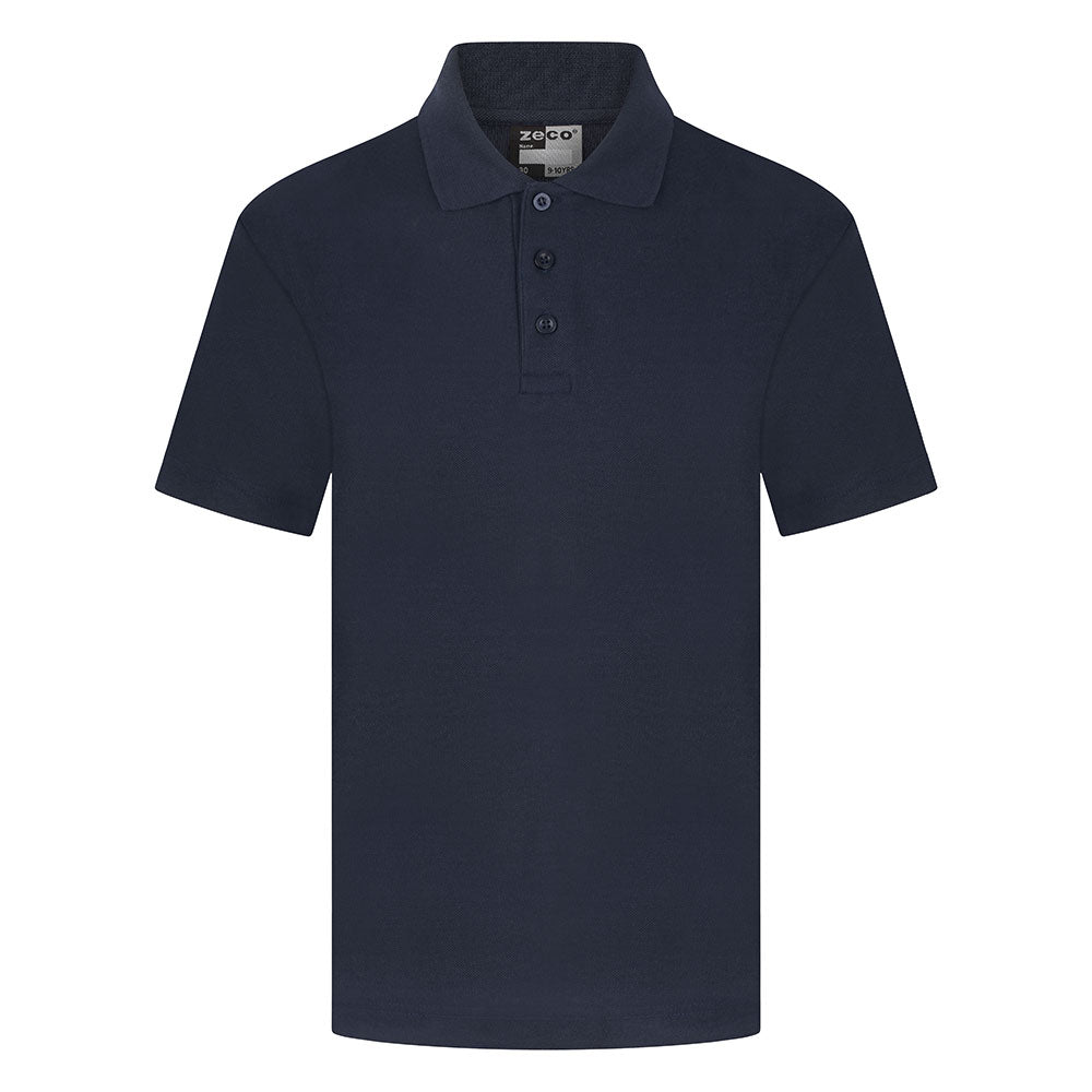 Navy Blue Unisex Polo Shirt
