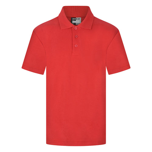 Red Unisex Polo Shirt