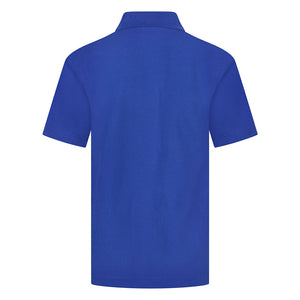 St Mary's Primary Blue Unisex Polo Shirt with logo