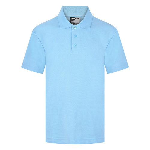 Sky Blue Unisex Polo Shirt