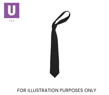 Load image into Gallery viewer, Plain Black Eco Ties (Box of 24)