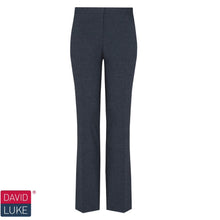 Load image into Gallery viewer, Navy Girls Slim Leg Trousers