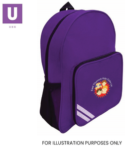 East Thurrock Kids Club Infant Backpack with logo
