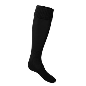 Black Football Socks