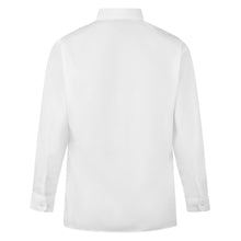 Charger l&#39;image dans la galerie, Girls White Easy Care Long Sleeve Blouse (Twin Pack)